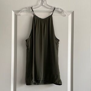 Express Dark Green Tank Top